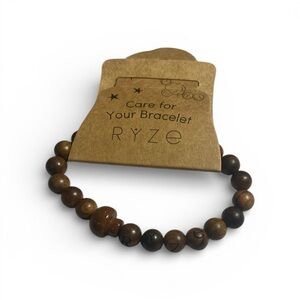 Ryze Wooden Bead Bracelet New